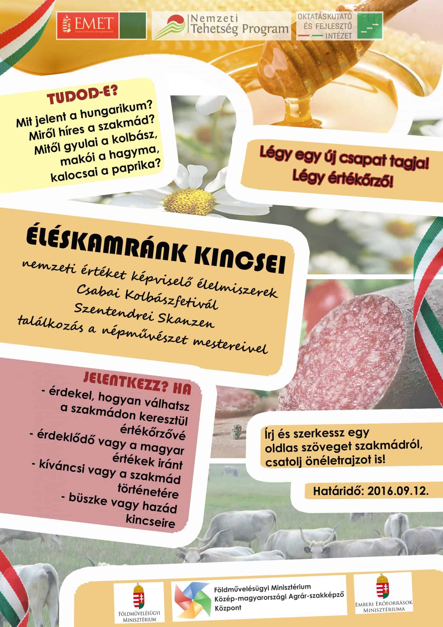Éléskamránk kincsei plakát