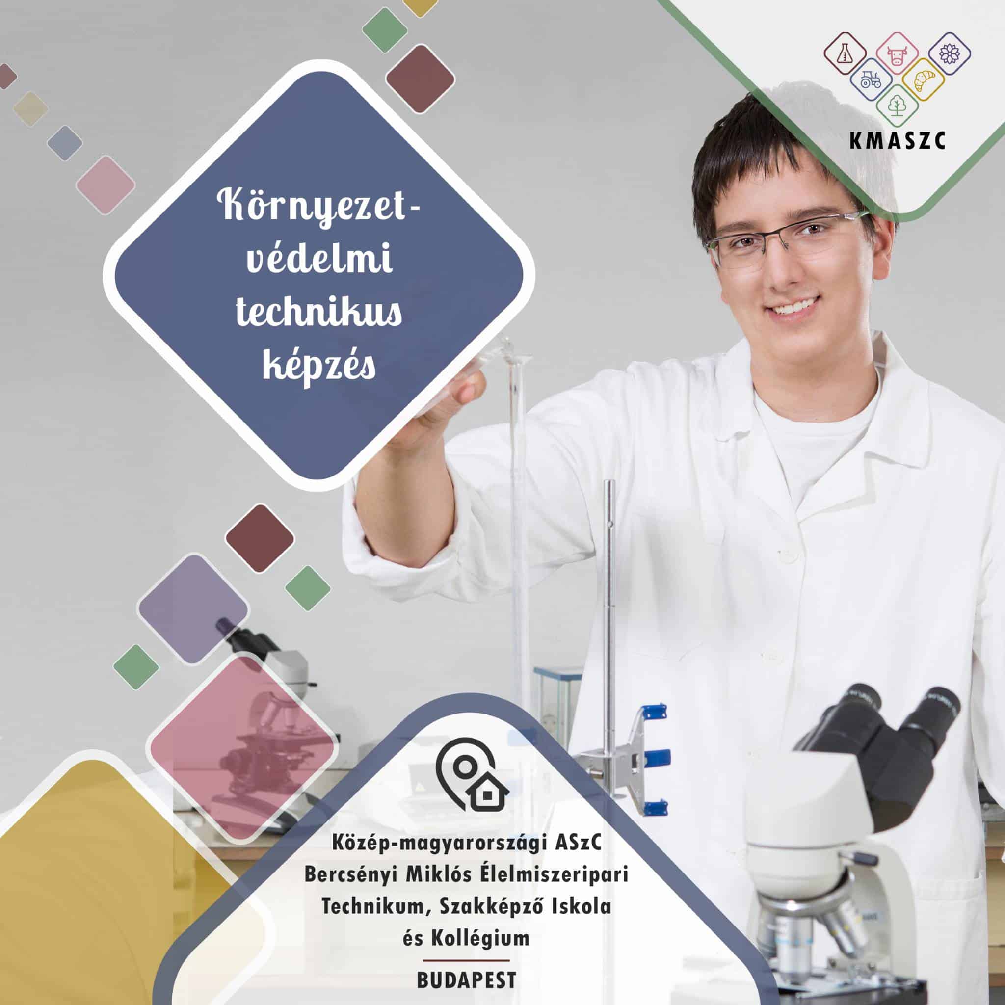Környezetvédelmi technikus képzés – terepi mérés és laboratóriumi munka